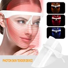 Beauty Wireless Rechargeable Face Beauty Equipment Led Mask 3 Color Facial Tightening Device For Women