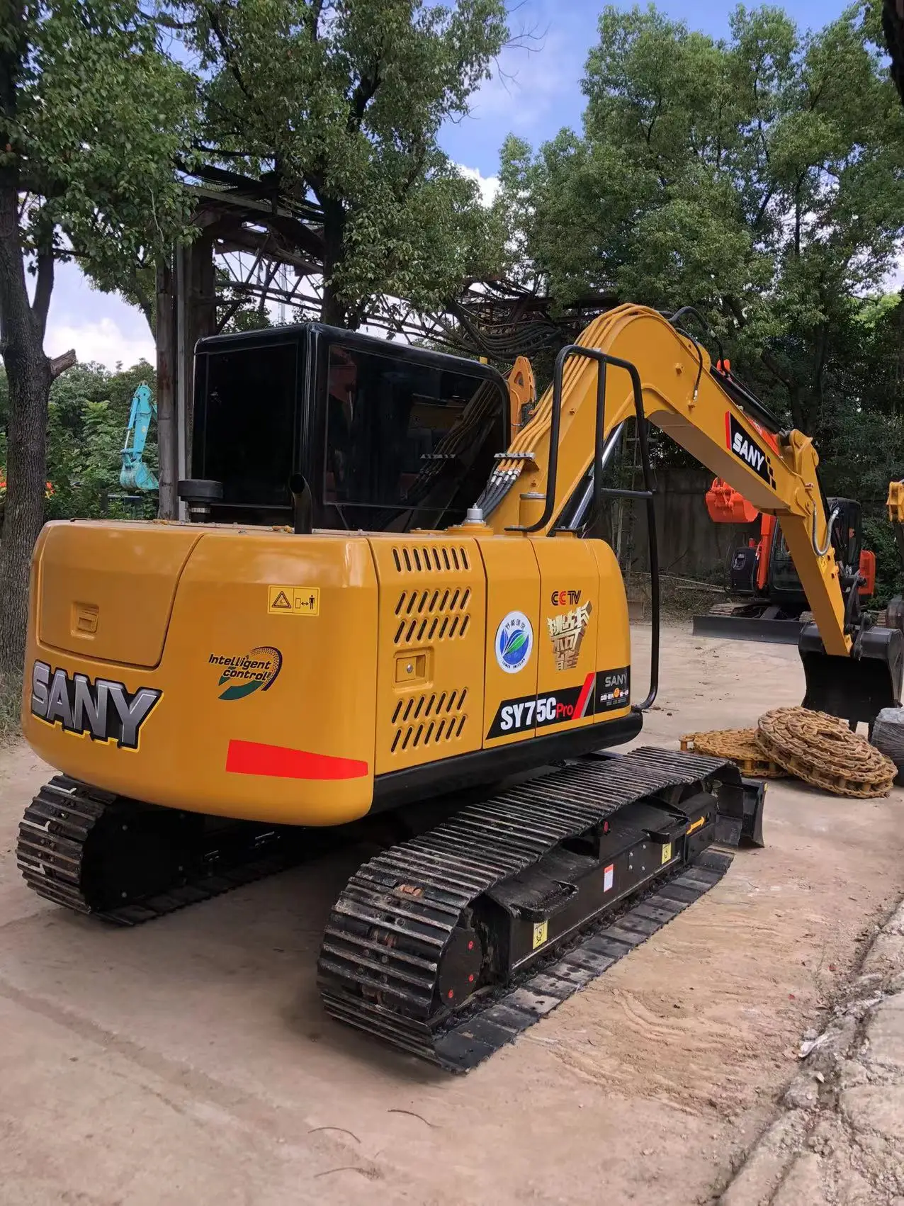 Good Quality Cheap Price Sany Sy75cpro Used Excavator 7ton Mini Garden