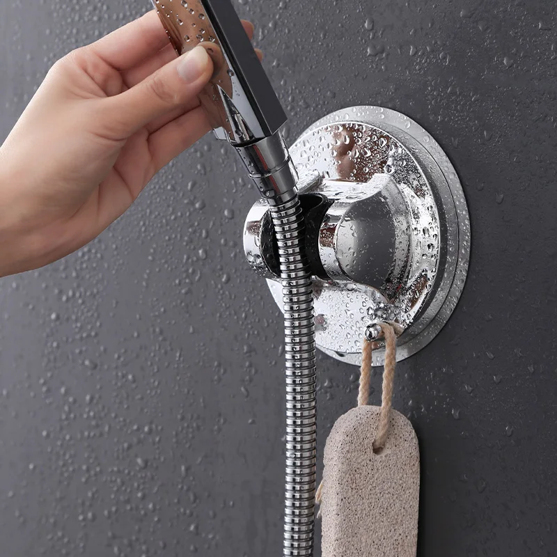 Hot Sale Bathroom Universal Handheld Shower Head Wall Bracket Suction Hand Held Shower Head Holder