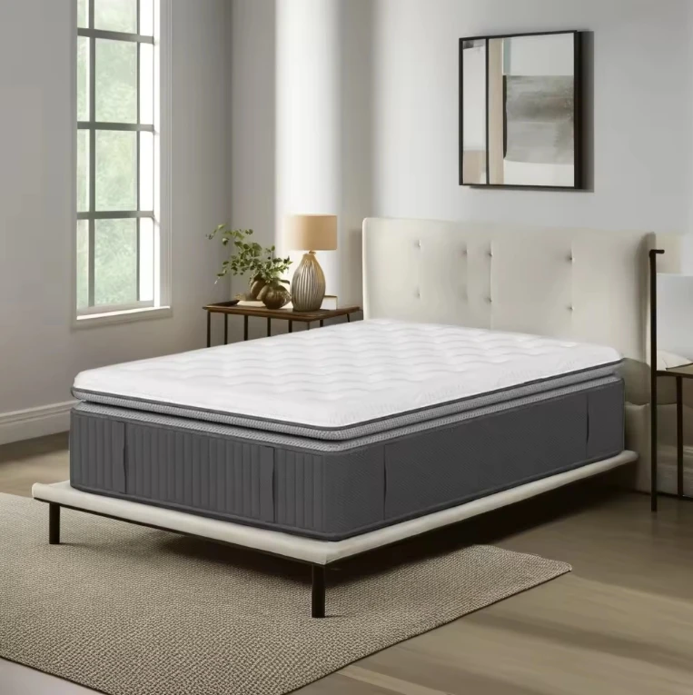 Orthopedic Mattress King Queen Full Size In A Box Rolled Up Latex Pillow Top Hybrid Single Bed Twin Gel Memory Foam Mattress