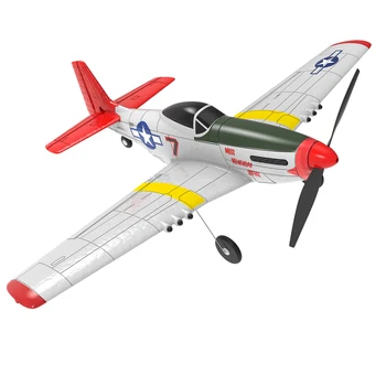 Volantex Mini P51D Radio Control Toys 400mm RTF Brushed 4-CH rc hobby airplanes for adult and kids Park Flyer by Epp Foam
