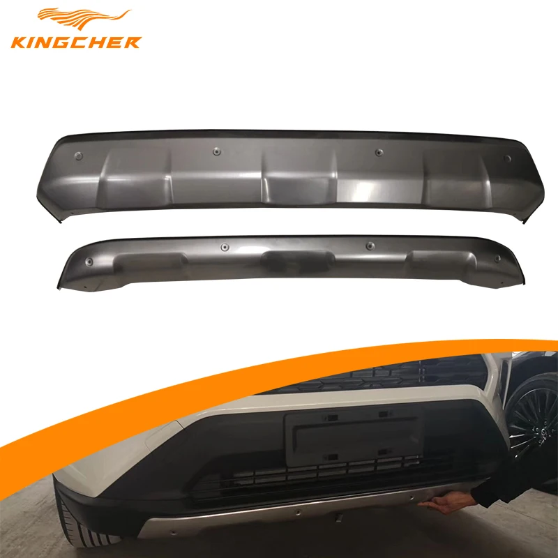 Kingcher Stainless Steel Front And Rear Bumper Guard Fit For