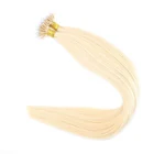 Indian In Stock No Tangle Indian Remy Hair Nano Loop Ring Virgin Hair Extensions
