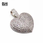Diamond Custom Cz Jewelry Spades A Playing Card Hollow Diamond Cubic Zirconia Chain Pendant