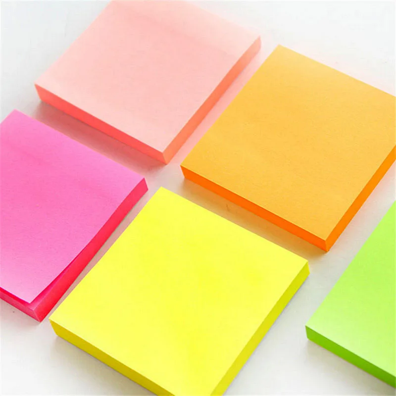 Custom Size Color Paper Notes Pad Bookmark Sticker Maker Memo Sticker Office School Supplies Notebooks