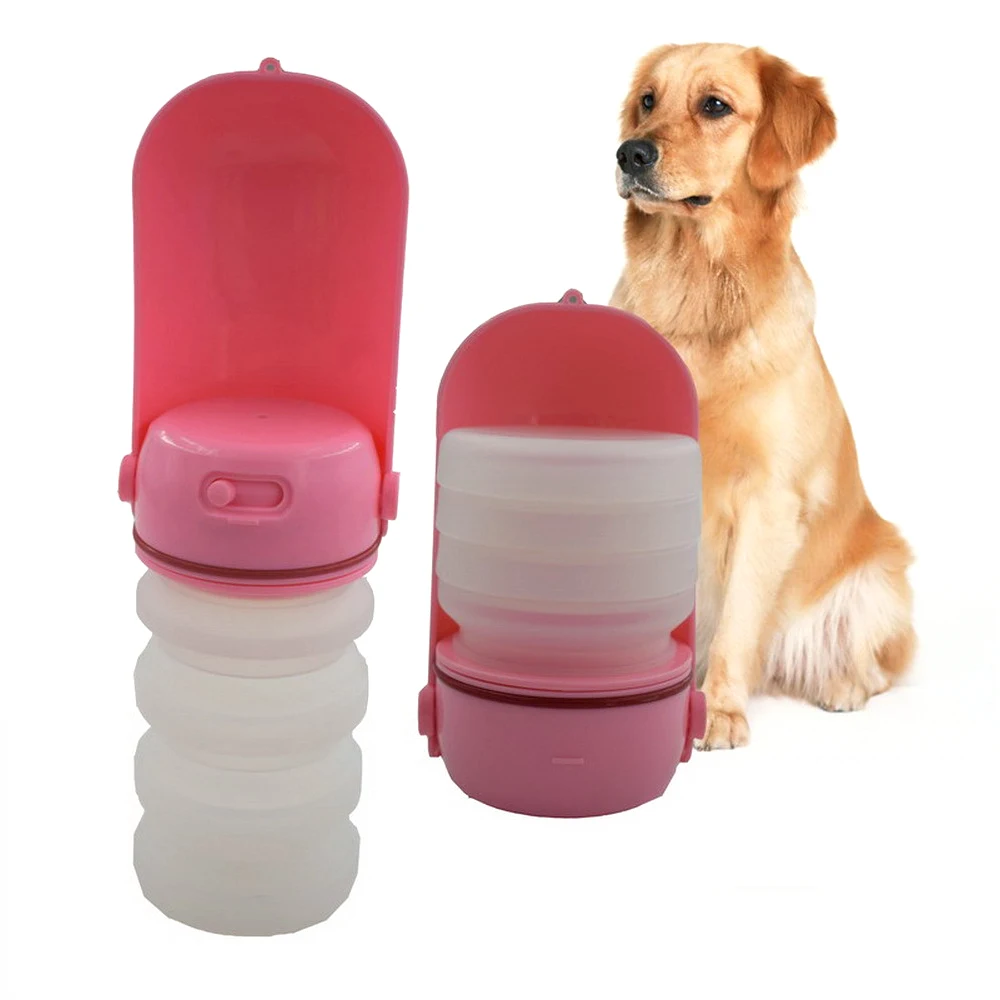 Non-automatic Pet Water Bottle in red colour