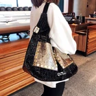 Ladies Sequin 2021 New Fashion Ladies Large Capacity Western Style Sequin Shoulder Bag