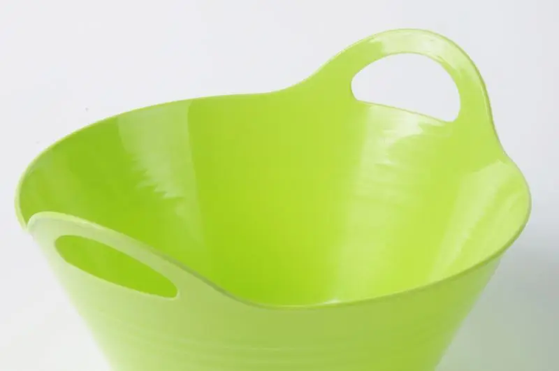 Food grade Plastic Salad  Bowl  Mixing Bowl Plastic Bowl with Handle 4700ML