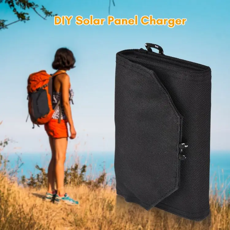 10.5 W Portable Solar Charger Foldable Solar Charger with USB Solar Panel Portable Solar Power with USB Output