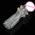 Dragon Ball Crystal Reusable Penis Sleeve Male Best Delay Sexy Condom