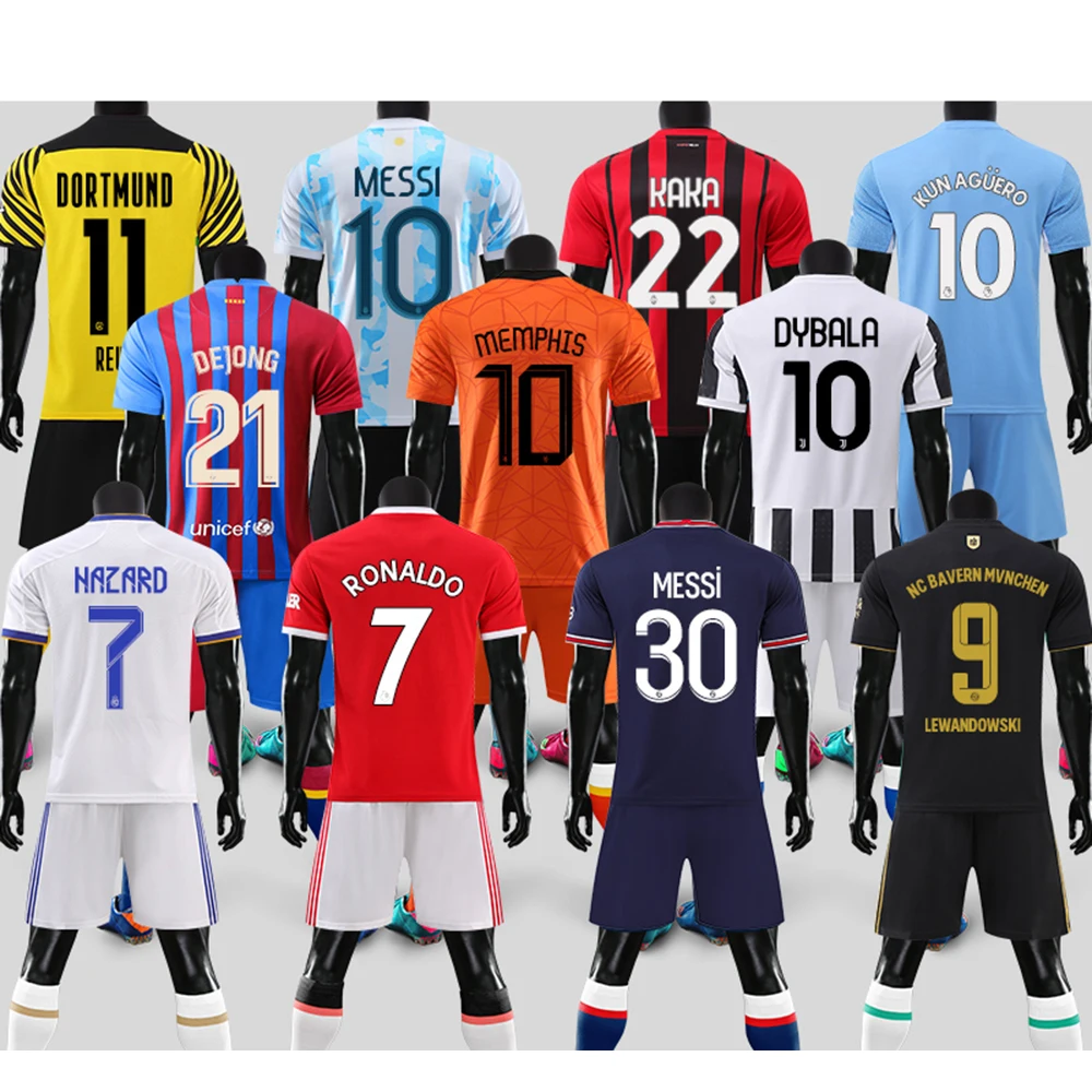 custom football shirt maker soccer jersey soccer uniform football jersey thailand