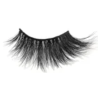Eyelashes New Thick 25mm Real Mink Hair A Pair Of Mink Hair False Eyelashes Can Be Customized