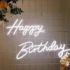 Wedding Decorative LED Acrylic Wedding Sign Exquisite Romantic Colorful Custom Made Neon Wedding Sign