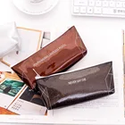 School Pvc Pencil Pvc School Light Weight Ziplock PVC Fashion Glitter Cheap Plastic Pencil Case