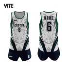 Custom Team Singlet Custom 100% Polyester Custom Team Touch Football Singlet Sublimation Print Touch Football Singlet