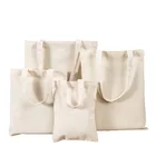 Canvas Market Blank Customized Natural Packgaing Heavu Coloured Cotton Canvas Market Tote Bag