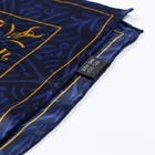 Women Fashion Custom Design Handkerchief Head Small Square Silk Satin Scarf