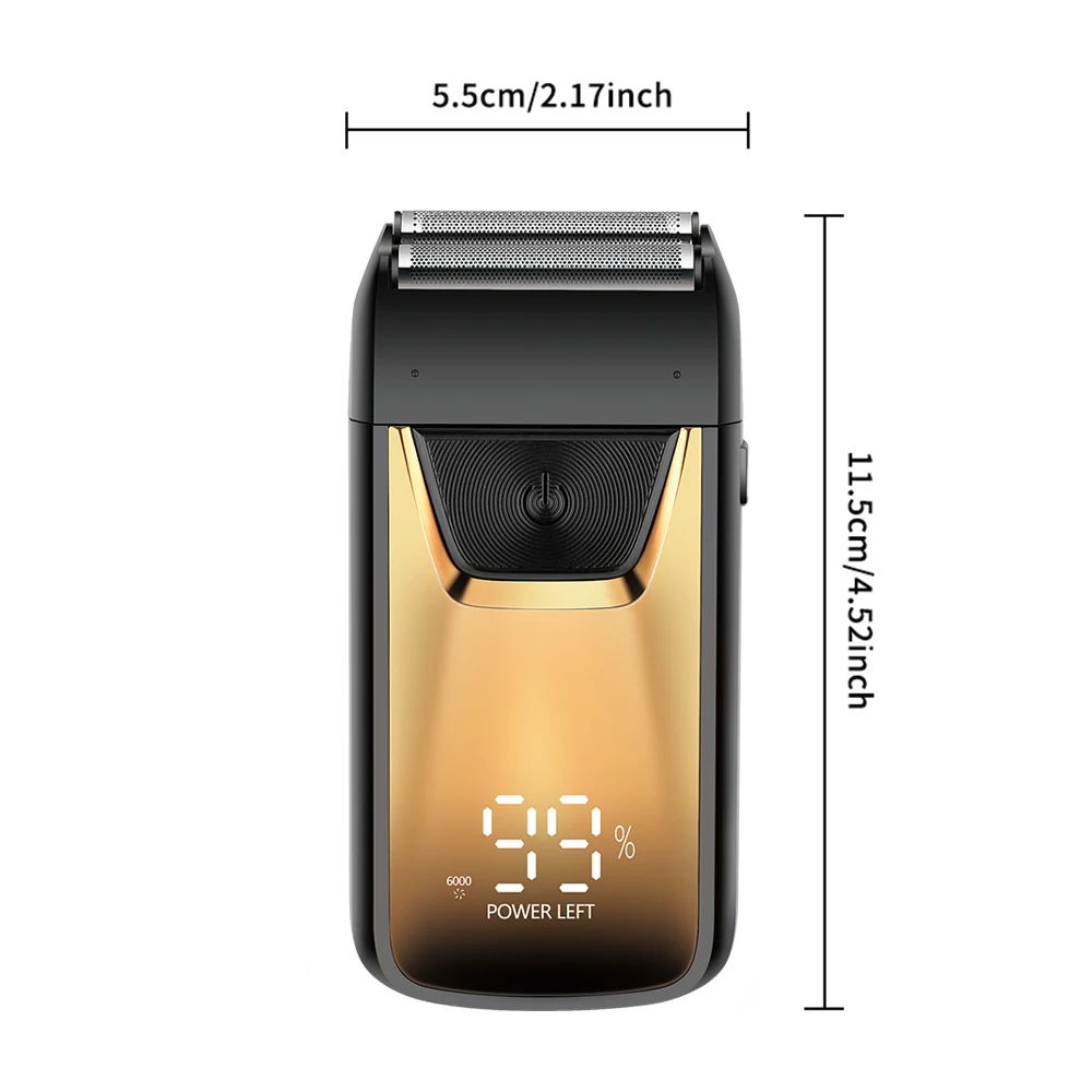 Divine Reciprocating Electric Shaver for Household Use Specialized Hair Whitening Device for Self Shaving and Head Shaving supplier