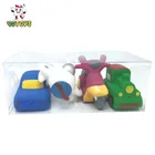Toys Toy Set Toy BSCI Factory Customize PVC Soft Plastic Mini Helicopter Car Toys Set Squirt Bath Toy For Kids Boys