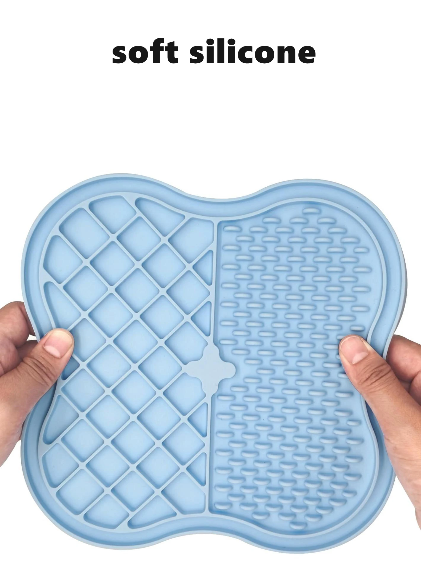 Wholesale Silicone Supplies Anxiety Relief Customized Slow Feeder Dog Cat Licking Mat Silicone Dog Lick Mats Pet Lick Pad