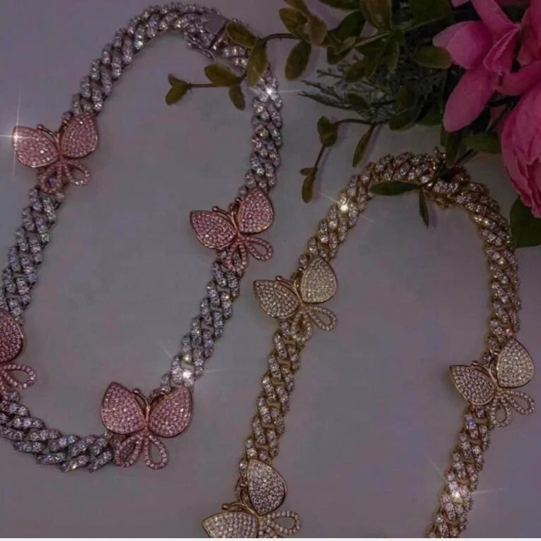 Hot Sale Luxury Women Iced Out Jewelry 