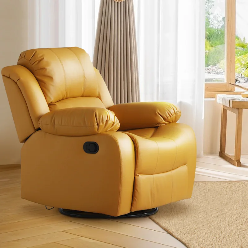 Customizable Modern Single Power Electric Cinema Recliner Large PU Leather Fabric Sofa Chair Adjustable Leisure Features Hotels H8f34a94d18f7458985510ae39d602e40d