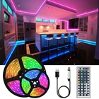 Rgb Led Led Led Strip Light 5m Popular 2835 Rgb 1M 2M 3M 4M 5M Desktop Screen Backlight Lighting Flexible Led Strip Light