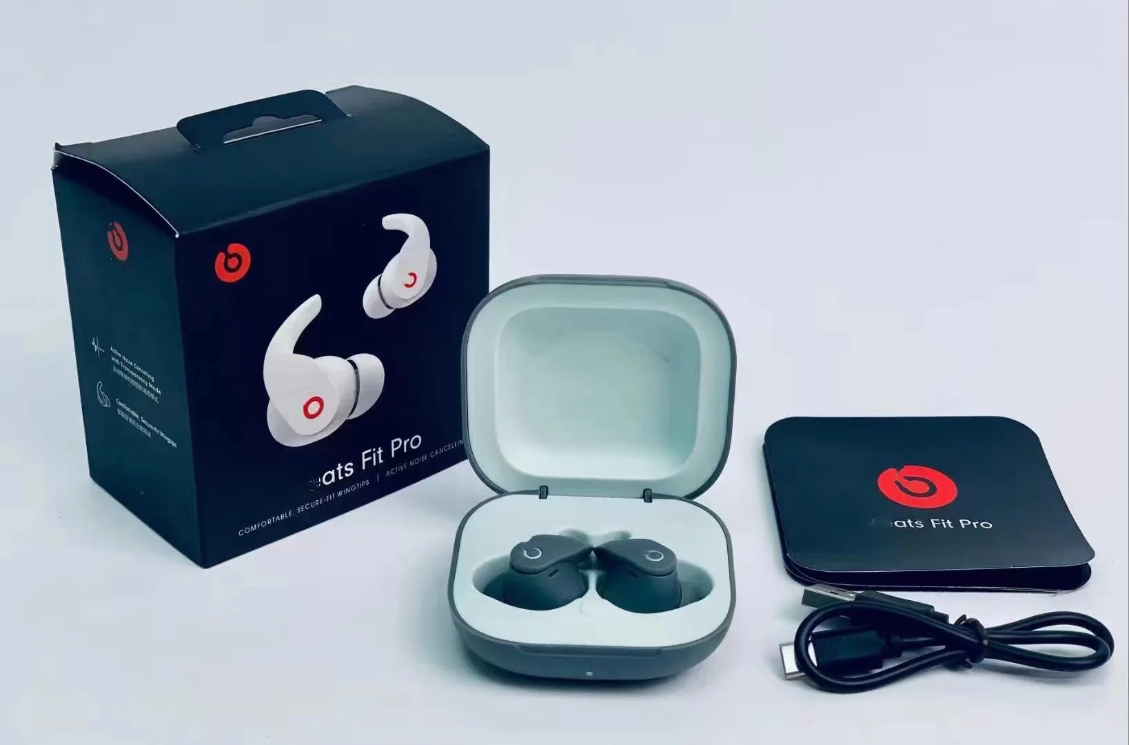Beats Fit Pro True Wireless Noise Cancelling Earbuds For Apple Headphone Compatible With Apple