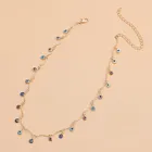 2021New Design High End Alloy Material Eye Jewelry Gold Plated Third Eye Beads For Women Jewelry Making