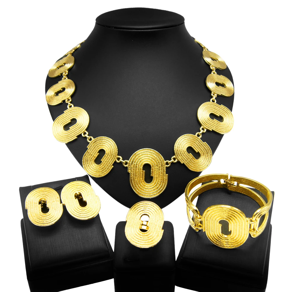 Yulaili Custom Gold Neck Set Online 