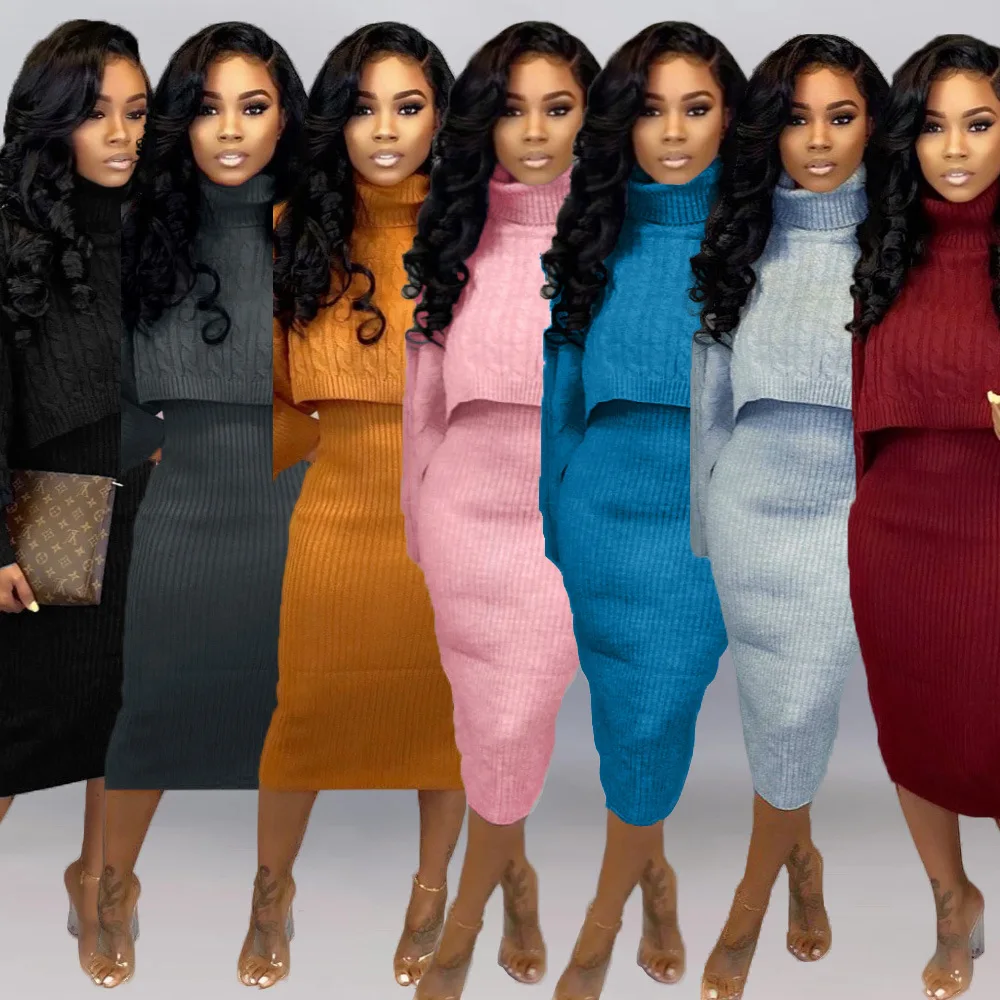 Hot Selling Sweater Dresses Women 2 