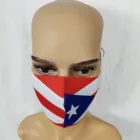 Flag Scarf Print Scarf Wholesale American Flag Face Scarf Skill Printed Custom Logo Of Other Scarves