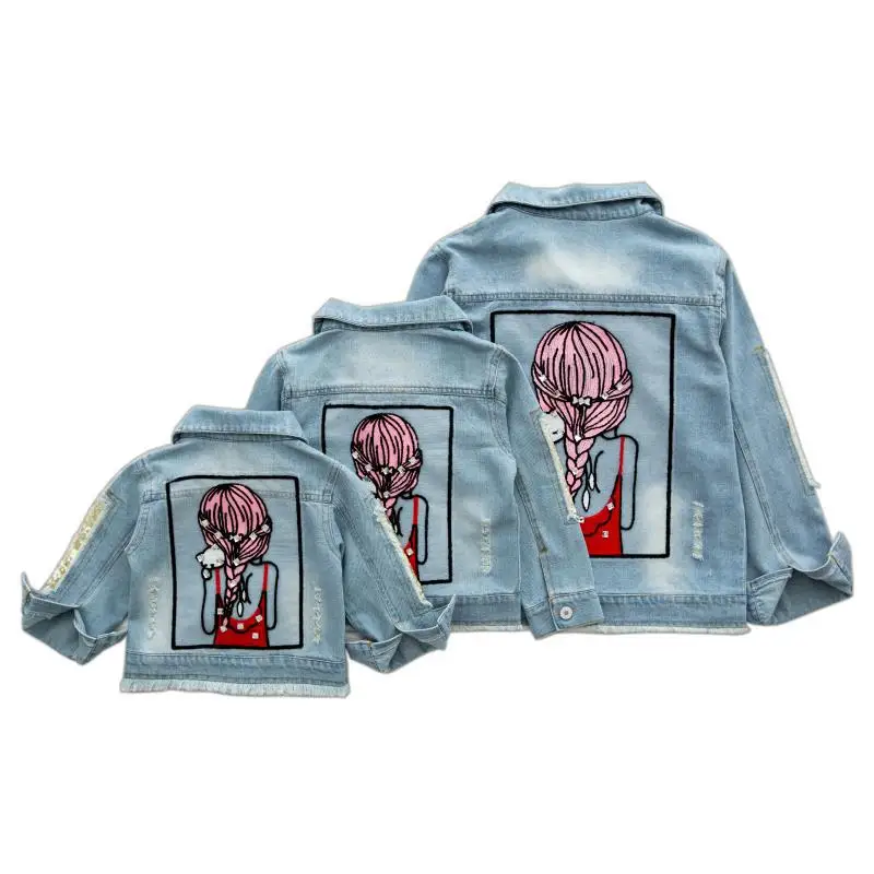 2020 Autumn Custom Clothing Girl Denim 