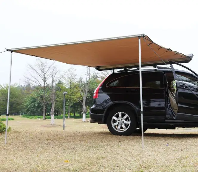 AW-2020 JP heater Camping Car Truck Side Tent Waterproof Canvas Side Sunshade Tent