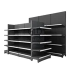 Rack Market Shelf Double Side Metal Shelf Factory Manufacturer Supermarket Gondola Rack Grocery Store Use