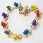 Number Train Wood Toy Train Wooden Number Train Toy Kids Learning Toy For Preschool Kids Educational Toy