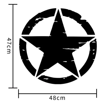 Custom Car Cut Out Sticker F-150 for Jeep Star Sticker Truck Hood Bumper Car Sides Body Stickers