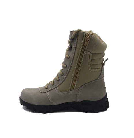 Waterproof Anti-Acid and Alkali Resistant Steel Toe Cup PU Sole SuedeSafety Footwear Work Shoes with CE Certification