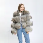 Coat Coat With Fur Wholesale Top Quality Luxury Short Cashmere Fur Coat Elegant Short Wool Cashmere Jacket With Fur