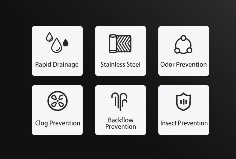 Modern Style Anti-Odor 4 Inch Stainless Steel Floor Traps Square Pattern Bathroom Shower Drains Tile Insert Strainer for Hotels supplier