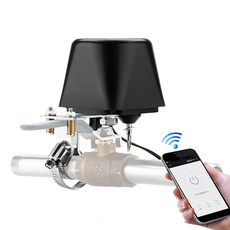 WiFi Water Gas Valve Controller Switch Zigbee TUYA Smart Life APP Voice Control 