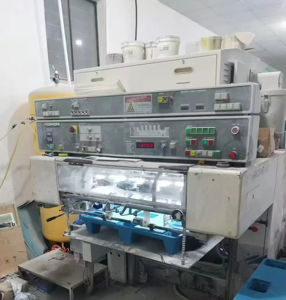 Used Komori L528 SAPC AMR Offset Printing Machine with 160-200 sheets/min Speed and 710mm Working Width for High Productivity