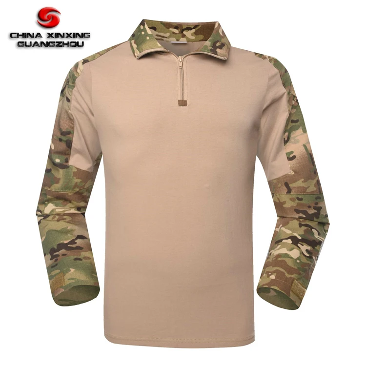 Multicam Mens Tactical Combat Airsoft Frog Suit Set Shirt Military UniformJersey 