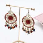 Earrings Hot Selling Newest Design Women's Fashion Round Beaded Earrings Vintage Earrings