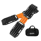 4x4 Accessories BUNKER INDUST Pair Recovery Tracks Sand Track Black 15T 4WD Car Accessories 4x4