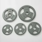 Gym Fitness Wholesale 3 Hole Hand Grip Barbell Gym Fitness Training Weight Plates For Sale