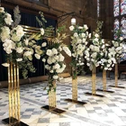 Wedding Manufacturer Wedding Decorative Backdrop 2021 Hot Sale Metal Square Backdrop For Wedding Decoration