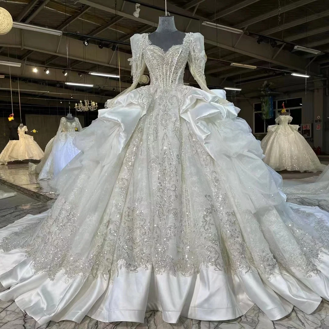 crystal bridal gowns