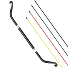 Multi-function Home Gym Portable Fitness Bow With Elastic Resistance Bands For Body Building