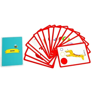 Custom Memory Flash Cards Educational Flashcards Printing For Babies card game custom printing